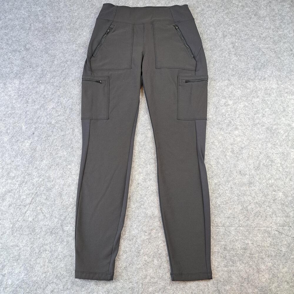 Athleta Leggings Womens 4 Black Headlands Hybrid Cargo II Tight Pull On Athletic